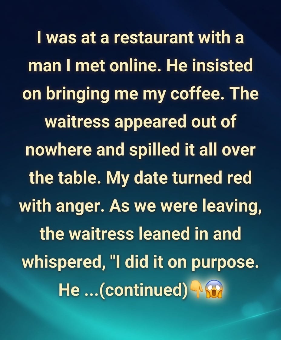 “The Coffee Spill That Exposed His Lies”