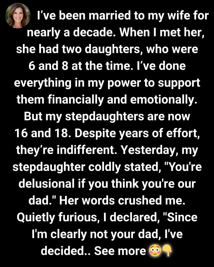 “When Love Isn’t Enough: How My Stepdaughters’ Rejection Made Me Let Go”