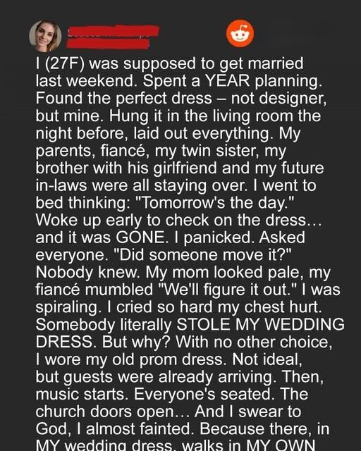 My Wedding Dress Disappeared Hours Before the Ceremony – What Followed Still Haunts Me