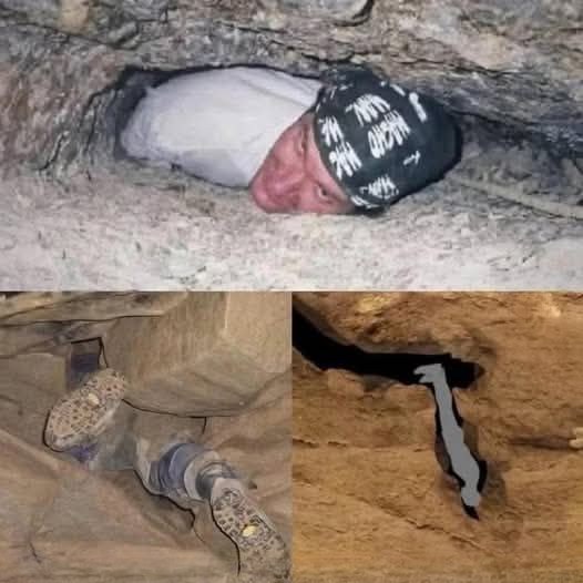 He Found Himself Stuck in a Gap Barely Bigger Than His Body, What Happened Inside That Tight Space Will Haunt You