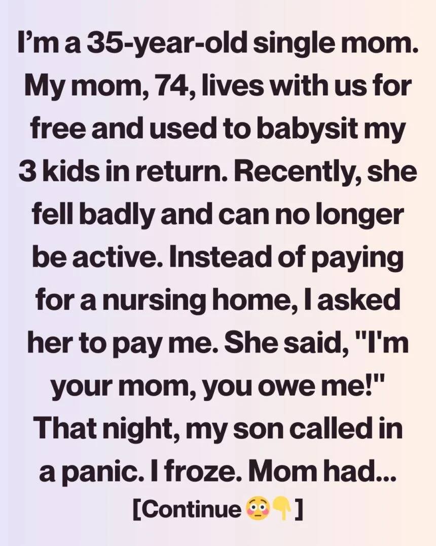 I Asked My Mom to Contribute—Then She Made a Move I Never Saw Coming