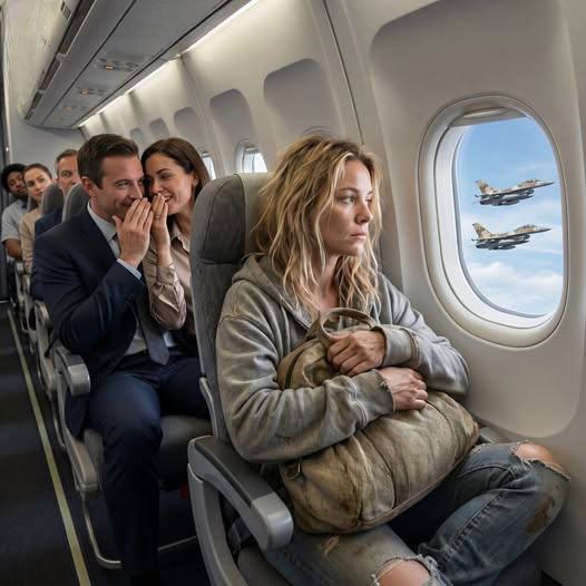 They Ridiculed the Woman in Position 22C Until the Heavens Saluted Her They Chuckled at the Woman in Position 22C—Then the Atmosphere Inside the Cabin Transformed