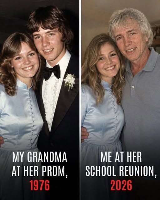 I Attired Myself in My Grandmother’s Prom Garment for Her 50-Year Academy Reunion—When an Aged Gentleman Perceived Me, He Seized My Palms and Breathed, ‘Your Grandmother Pledged You Would Wed Me’
