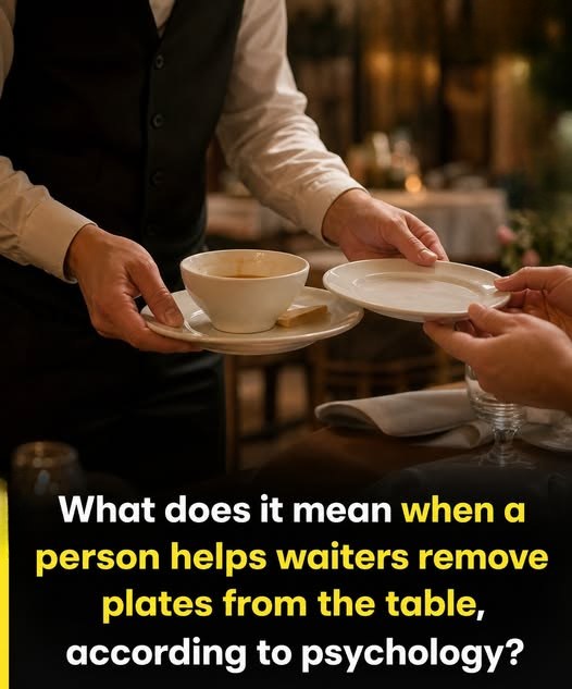 What Psychological Science Discloses Regarding Individuals Who Assist the Server in Clearing the Surface