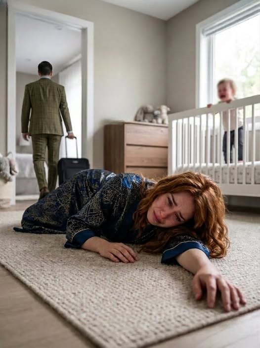 A mere eight days following delivery, I was hemorrhaging in the infant’s nursery as my spouse sealed his luggage and declared, “Quit destroying my birthday.” He