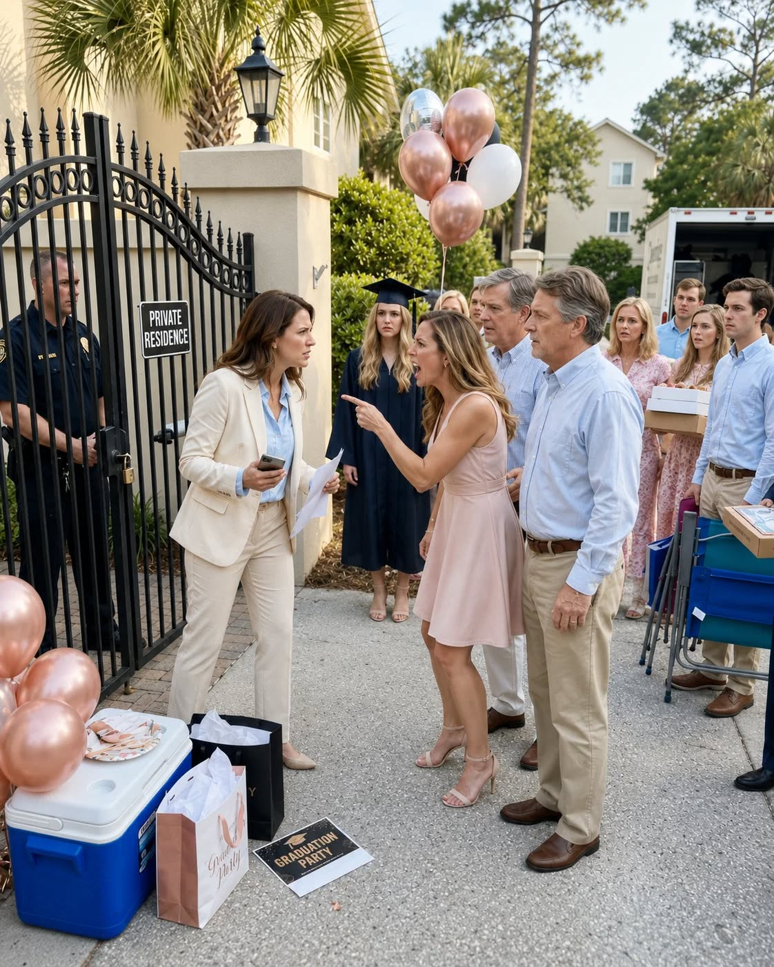 I owned a beachside villa without telling my sister, but I received a call from her. “We have 82 people coming to use it for a graduation party this weekend, so get it ready.”