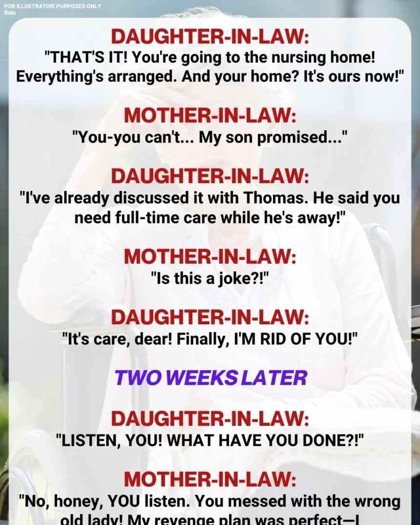My Family Dumped Me in a Nursing Home, So I Came Up with the Most Brilliant Revenge Ever