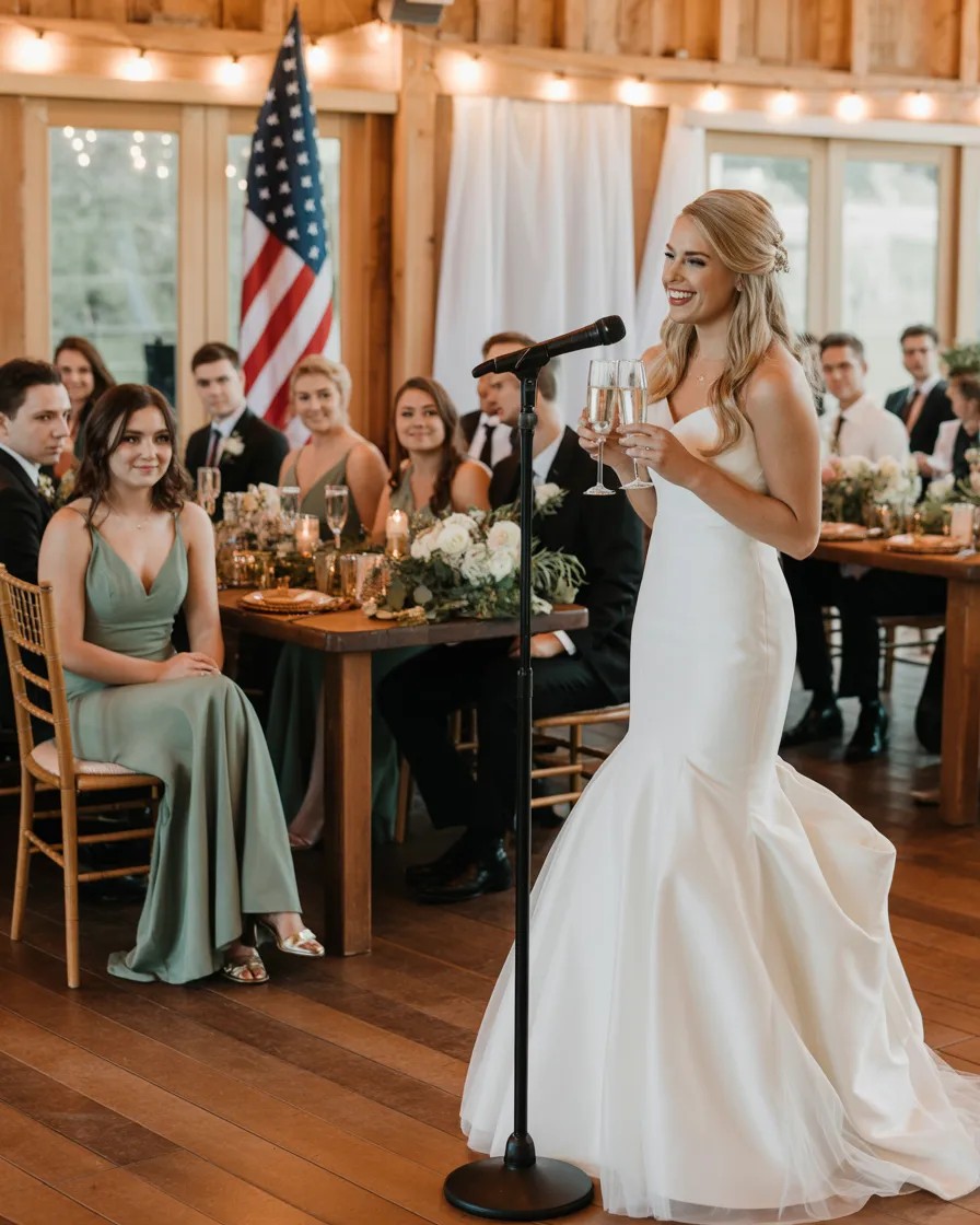 My Sister Took The Microphone At Her Wedding And C…