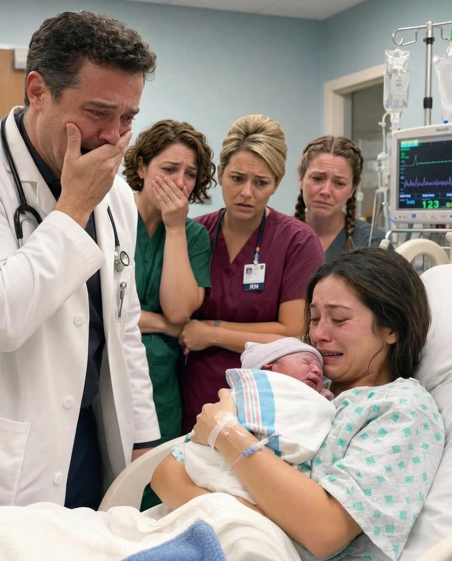 Moral She walked into the hospital alone to give birth… and moments after her baby was born, the doctor looked at him and suddenly broke down in tears.