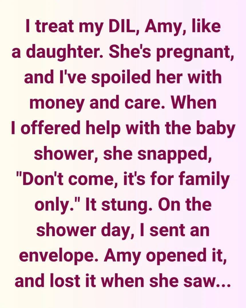 My DIL Excluded Me From the Gender Reveal Party, Saying I’m “Not Family” — Big Mistake