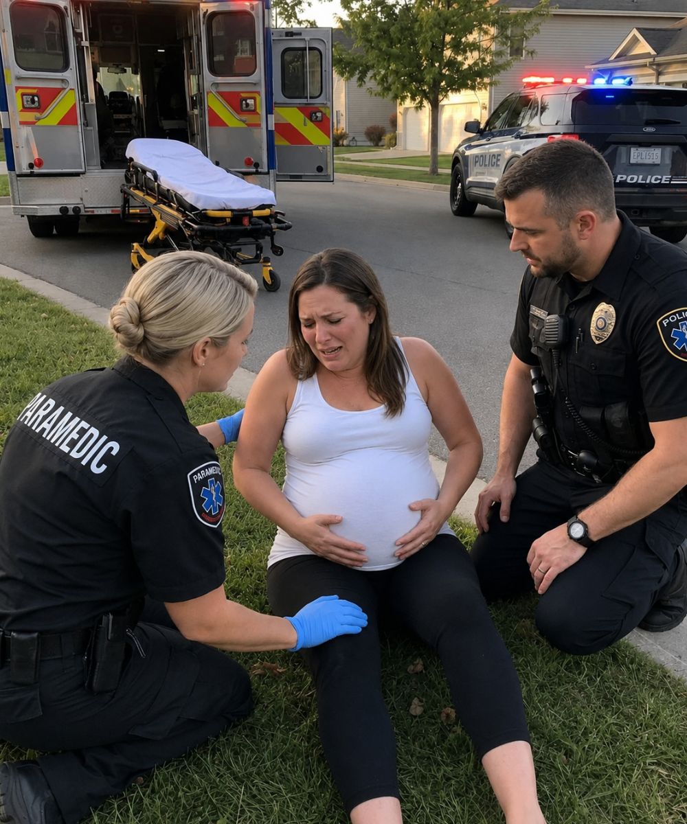 Eight months pregnant, I begged my husband to pull over because the pain was unbearable. Instead, he accused me of overreacting and left me on the roadside. Hours later, he came home to find I was in the hospital and my father had changed the locks.