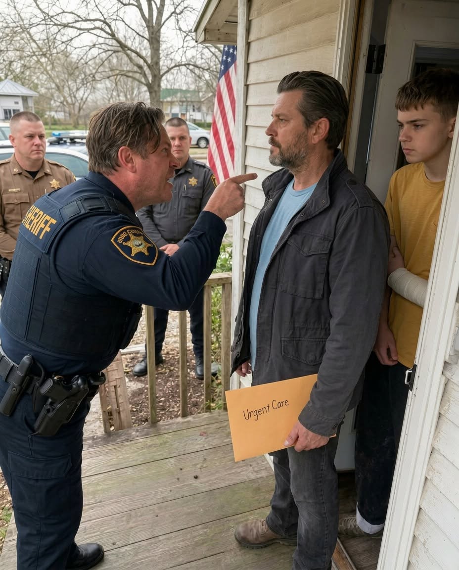 I spent 20 years as an Army Ranger. The boy tormenting my son was the sheriff’s own kid. He injured my son badly, then brushed it off as a “joke.” When the sheriff smirked and said, “What are you going to do about it?” I stayed silent. Three days later, the state stepped in.