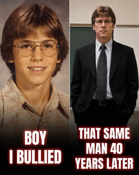 I Bullied a Quiet Boy at School – Forty Years Later, He Became My Grandson’s Teacher and What Happened Next Changed Both Our Lives Forever