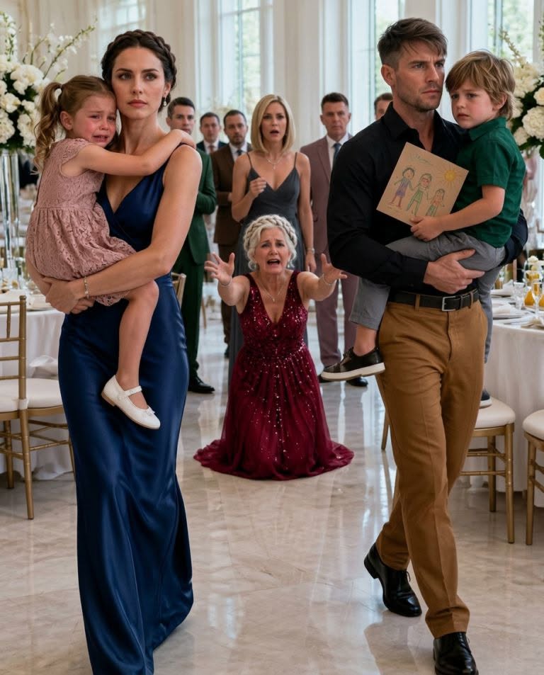 I paid for my mother’s 70th birthday and, in front of the whole family, they told my children to sit by the flowerpots: “That way they learn their place.” I stayed quiet, asked for the receipt and only signed a change… but nobody imagined what that night was going to uncover.