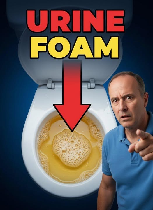 The risk of foam in your urine.