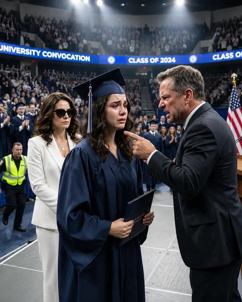 I was standing on my graduation stage holding the valedictorian medal I spent four years fighting for when my father suddenly stormed toward me and screamed, ‘You don’t deserve this!’
