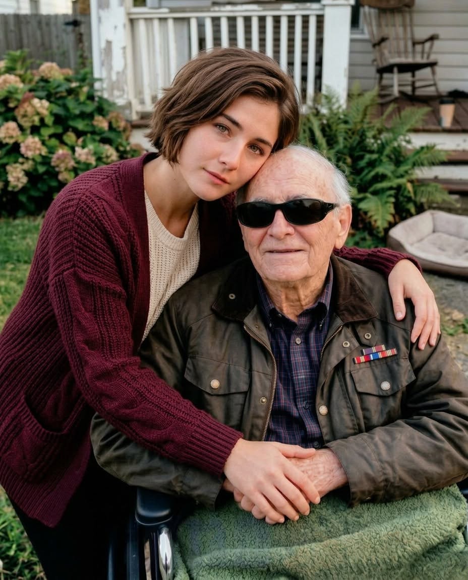I Was Paid to Pretend to Be a Blind Veteran’s Granddaughter Every Sunday—But After He Passed Away, His Final Wish Changed My Life Forever