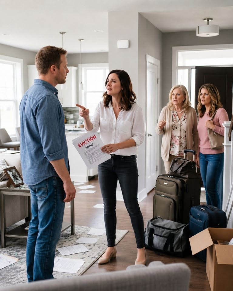 She Walked Into My Home and Sweetly Claimed My Parents, My Sister, and Her Kids Would All Move In Because It Was “My Duty.” I Stood Up, Smiled, and Said One Sentence That Silenced the Room.