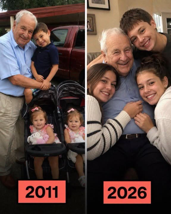 I Adopted My Granddaughter’s Three Children After She Abandoned Them — Fifteen Years Later, She Returned on the Oldest Boy’s Birthday, and the Gift He Handed Her Made Her Go White