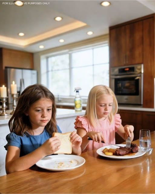 She Was Given Only Bread and Water While Her Stepsister Ate Steak—But What One Guest Noticed Changed Everything