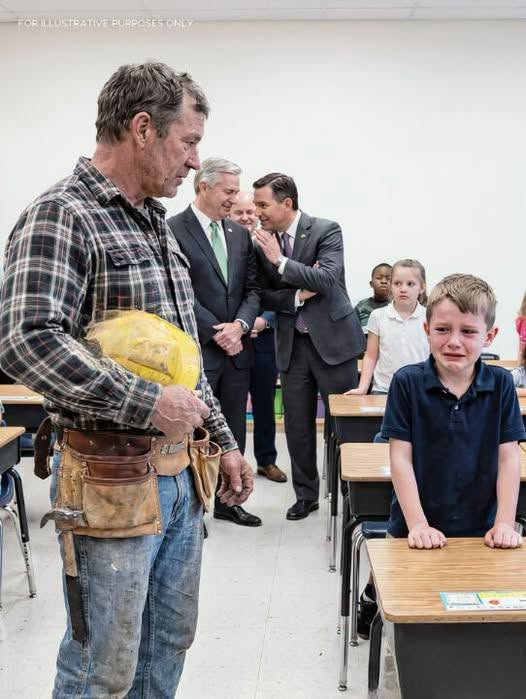 They Mocked My Grease-Stained Toolbelt… Until One Boy’s Shaking Voice Silenced the Entire Room