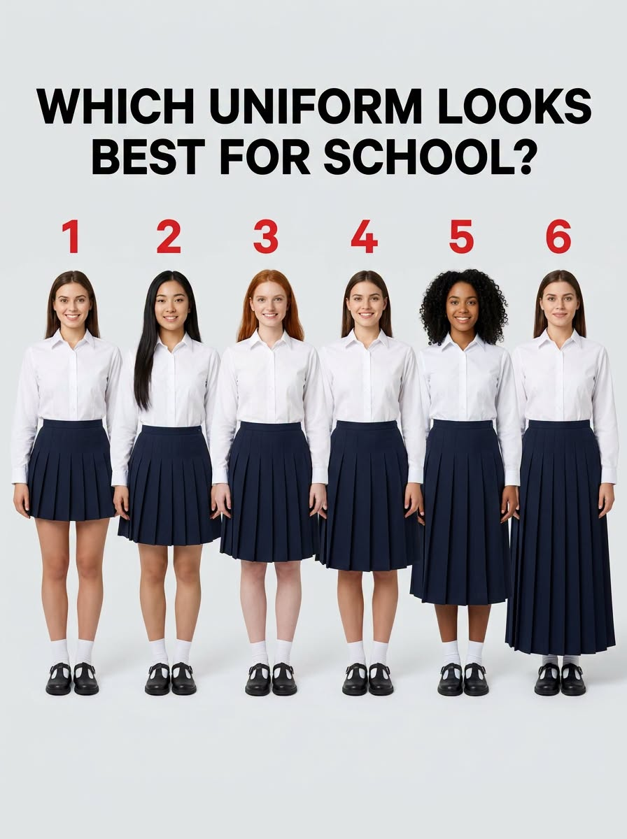 Which School Uniform Looks Best? Only One Can Truly Win—Choose Carefully