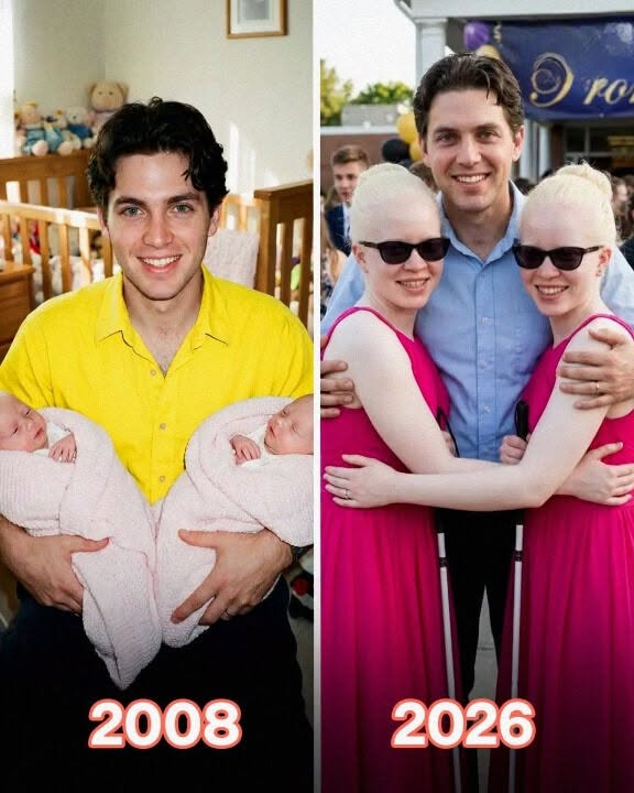 My Wife Abandoned Me with Our Blind Newborn Twins – 18 Years Later, She Returned with One Strict Demand
