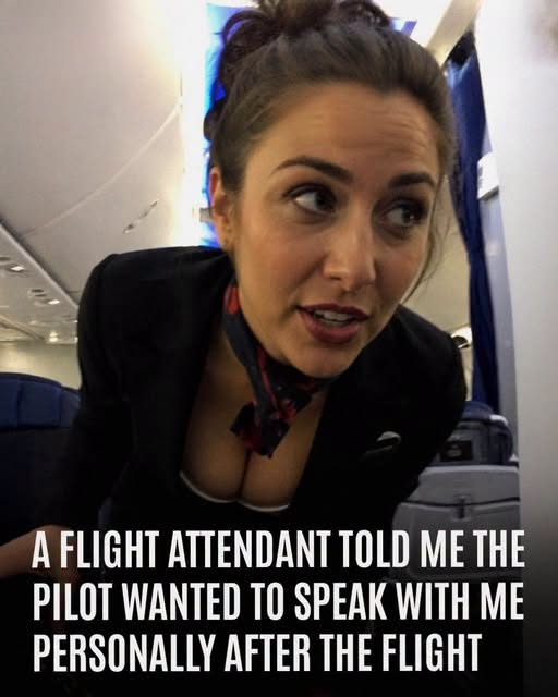 A Flight Attendant Asked Me to Stay Behind After Landing—Then the Pilot Told Me a Secret That Changed My Life