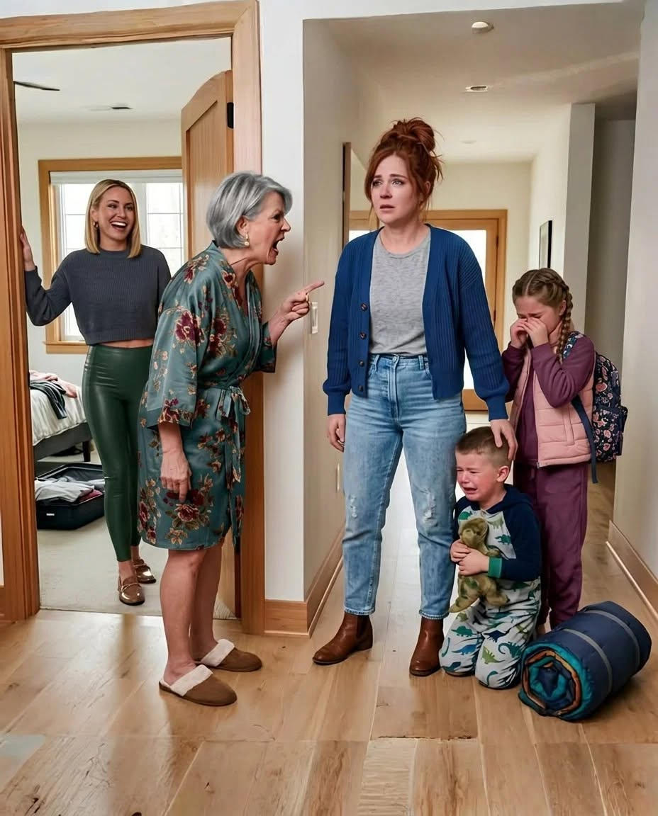 They made us sleep on the floor with my children… Three days later, my mother called me 98 times begging for forgiveness.