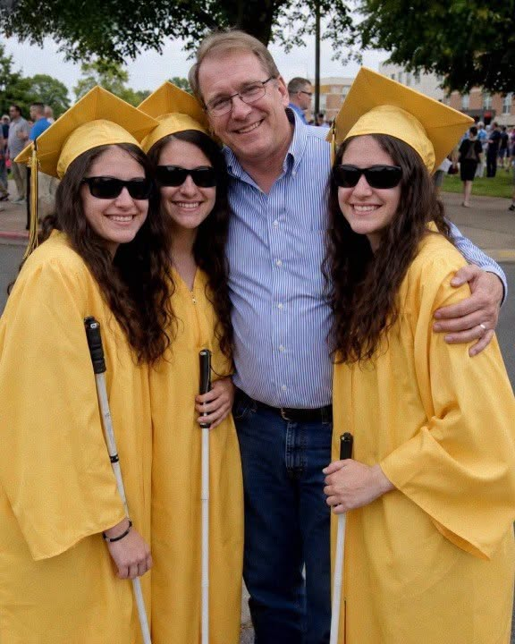 THE BRIDE WHO LEFT THEM BEHIND: My Wife Abandoned Our Three Blind Newborn Daughters, but 18 Years Later, Her Return at Their Graduation Changed Everything
