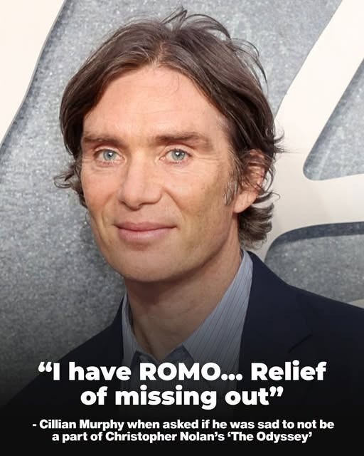 🎬😮‍💨 CILLIAN MURPHY BREAKS THE INTERNET: “I Have ROMO, Not FOMO!” 🤯