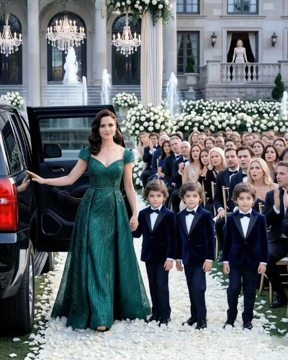 I Took My 5-Year-Old Triplets to My Millionaire Ex-Husband’s Wedding, and His Family’s Response Was Cold