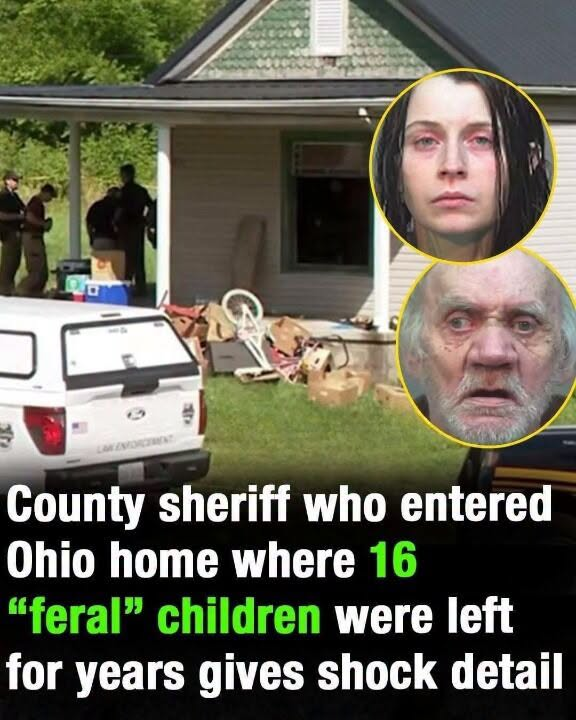 County sheriff who entered an Ohio residence where 16 children had been abandoned for years recounts the scenes.