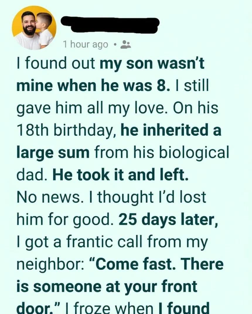 I Raised Him as My Own—Then the Truth Came Out at 18 and He Walked Away