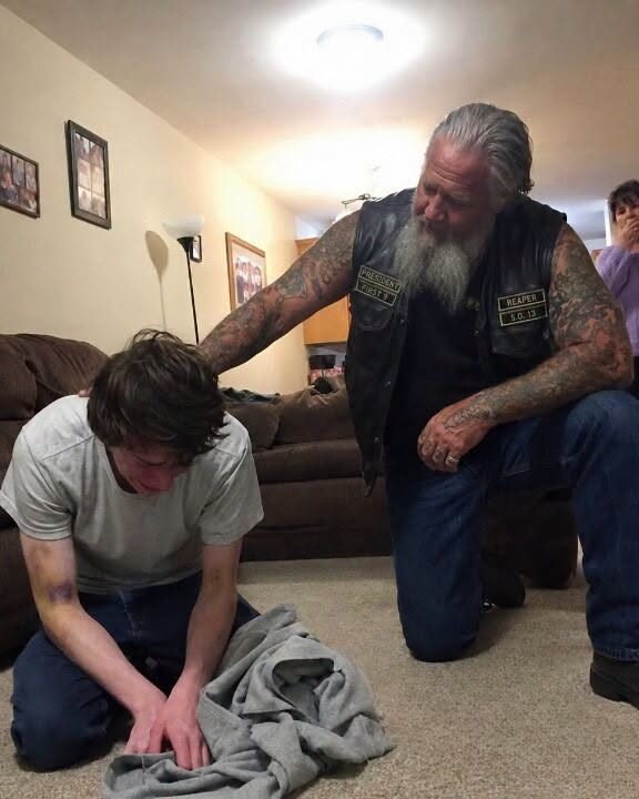 I Hired A Biker To Intimidate My Daughter’s Boyfriend. What He Discovered In Our Home Rendered Us Speechless.