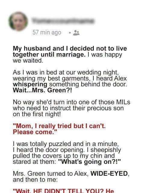 UNVEILING MY HUSBAND’S SECRET ON OUR WEDDING NIGHT