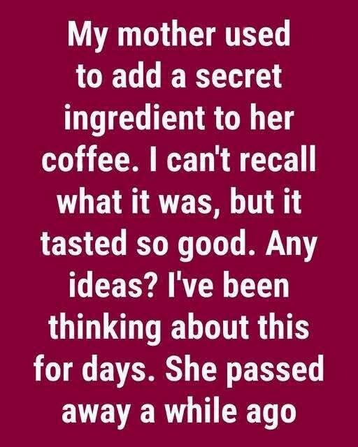 The Hidden Element That Made Grandma’s Coffee So Memorable ☕️