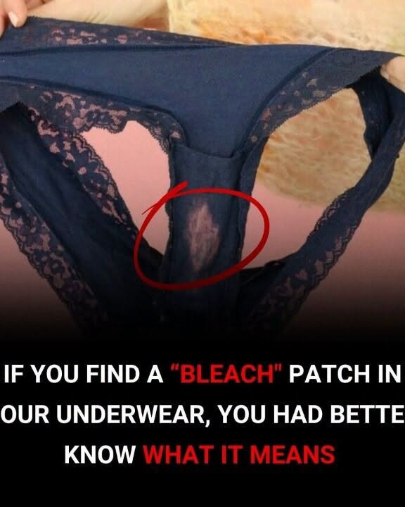 The Unpleasant Reality Behind Those Unexplained “Bleach” Marks on Your Underwear