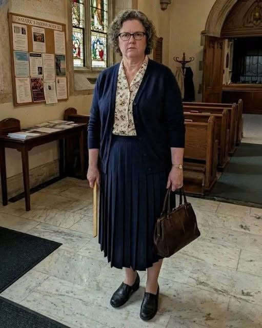 A Church Woman Tried to Publicly Measure My Skirt with a Ruler—Until Something Fell from Her Purse and Left Everyone Stunned