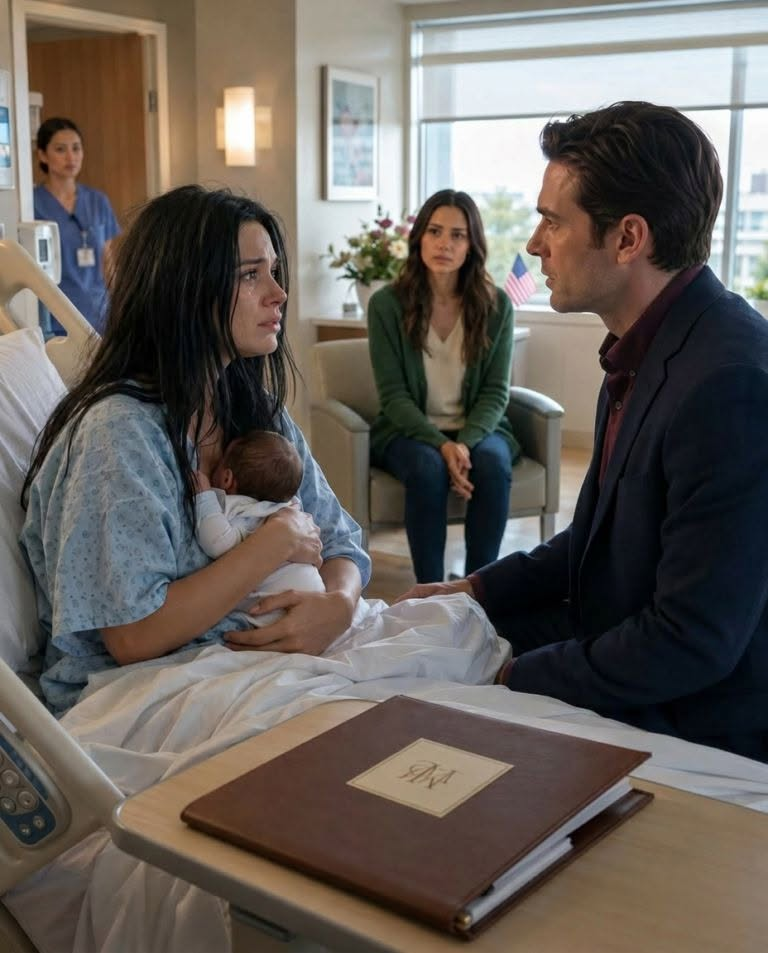 Two hours after our baby was born, I looked at my husband, waiting for him to hold our child. instead, he leaned close and said, “I already have a son with someone else. I am not signing anything for this baby.”