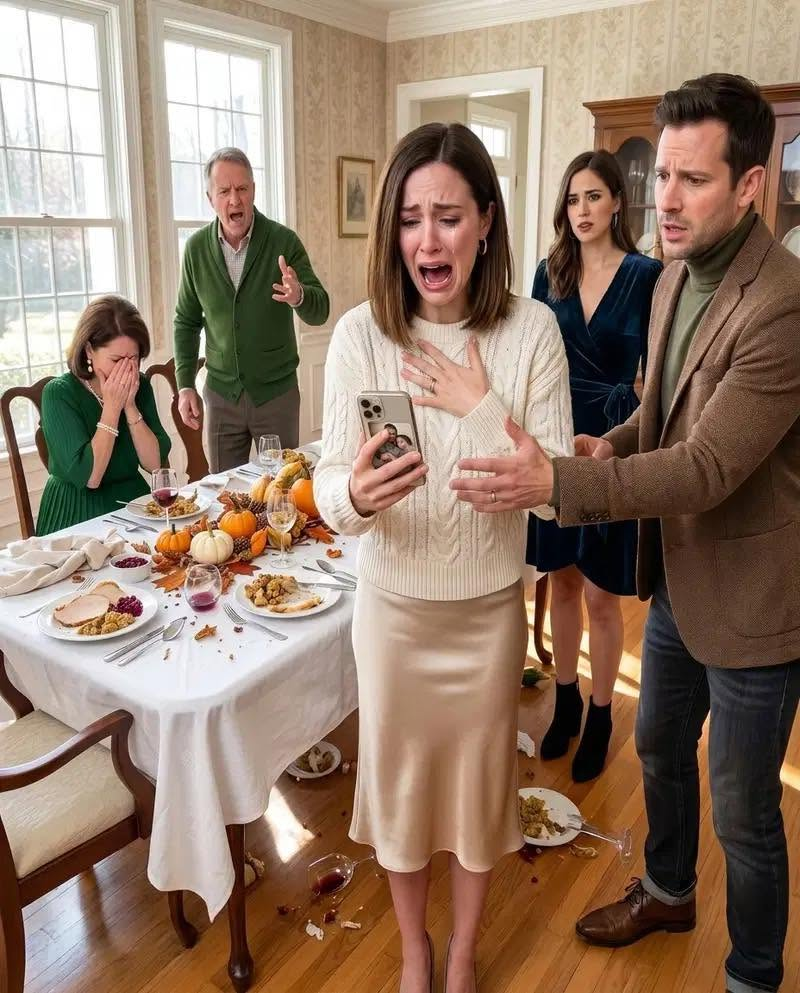 My Thanksgiving dinner turned brutal when my own family laughed about the mis:carriage that had destr0yed me.