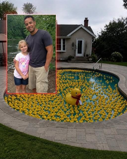 My Daughter Disappeared a Decade Ago – Then I Awoke to Discover Our Swimming Pool Filled with Hundreds of Rubber Ducks, and the Message Tied to the Largest One Made Me Yell