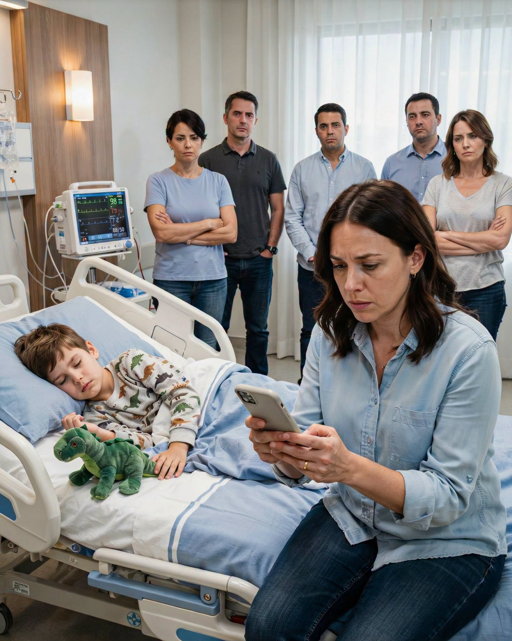 No One Came to My Son’s Heart Surgery, But Three Days Later My Mother Asked for $10,000 for My Sister’s Wedding Dress
