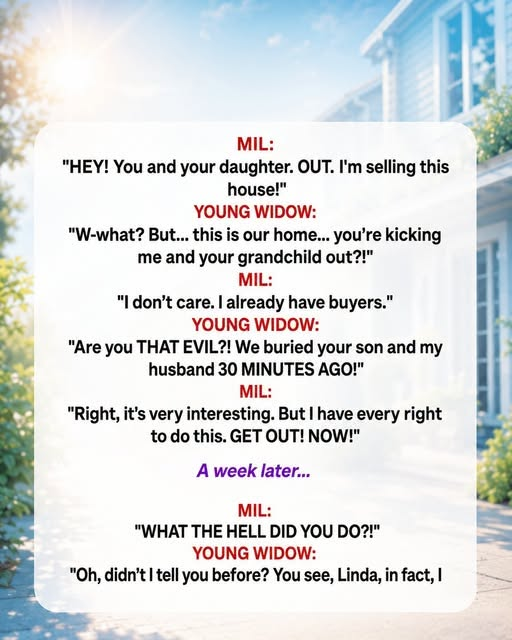 After My Husband Passed, My Mother-in-Law Kicked Me Out, But I Refused to Let Her Win — Story of the Day