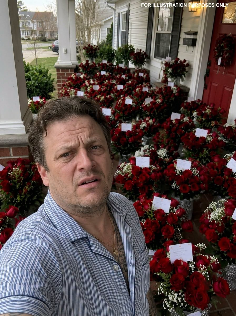 I Returned From a Business Trip and Found 100 Roses Waiting for My Wife—But One Hidden Note Changed Everything