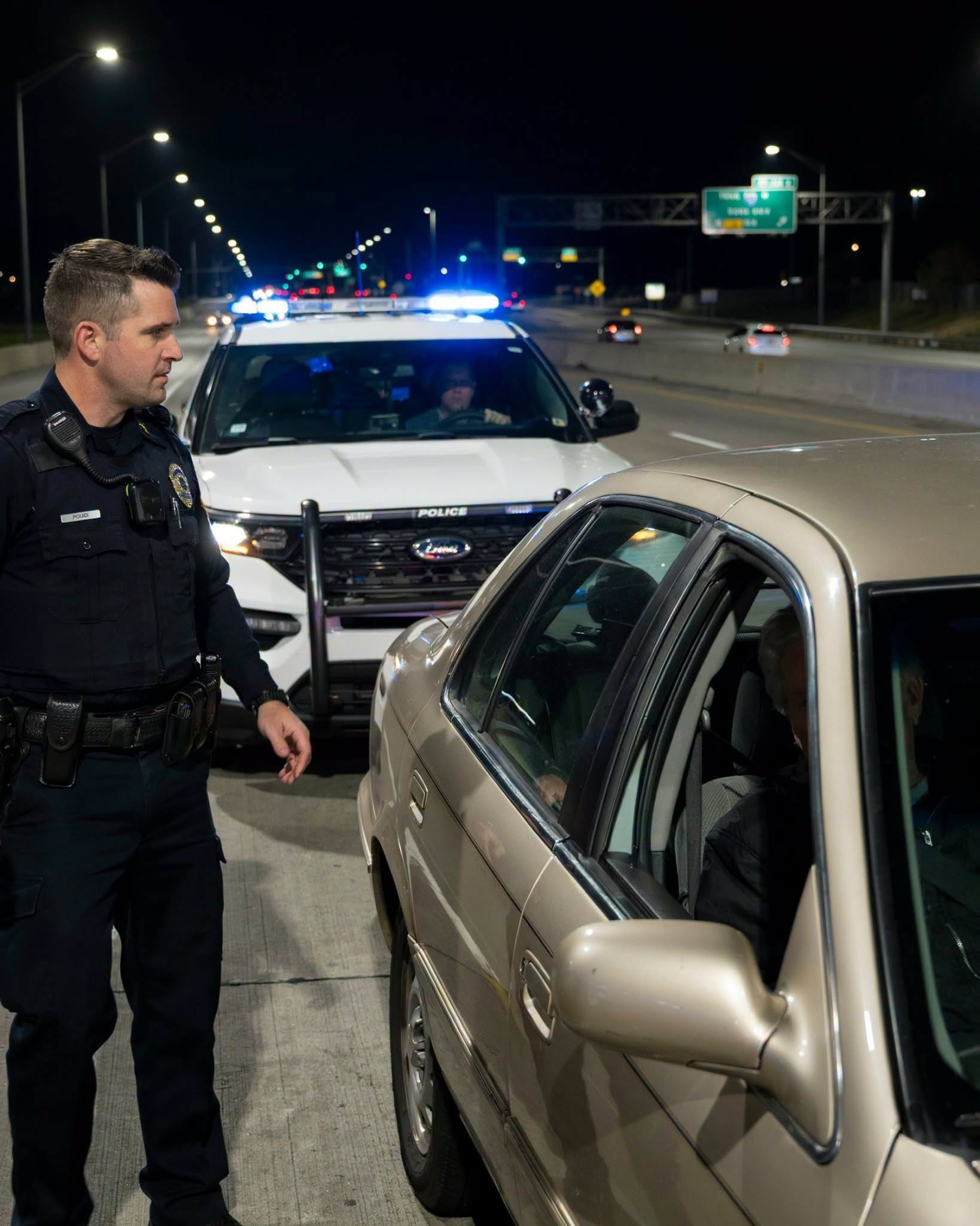 I stopped a man for speeding — and what happened next was something no training could prepare me for