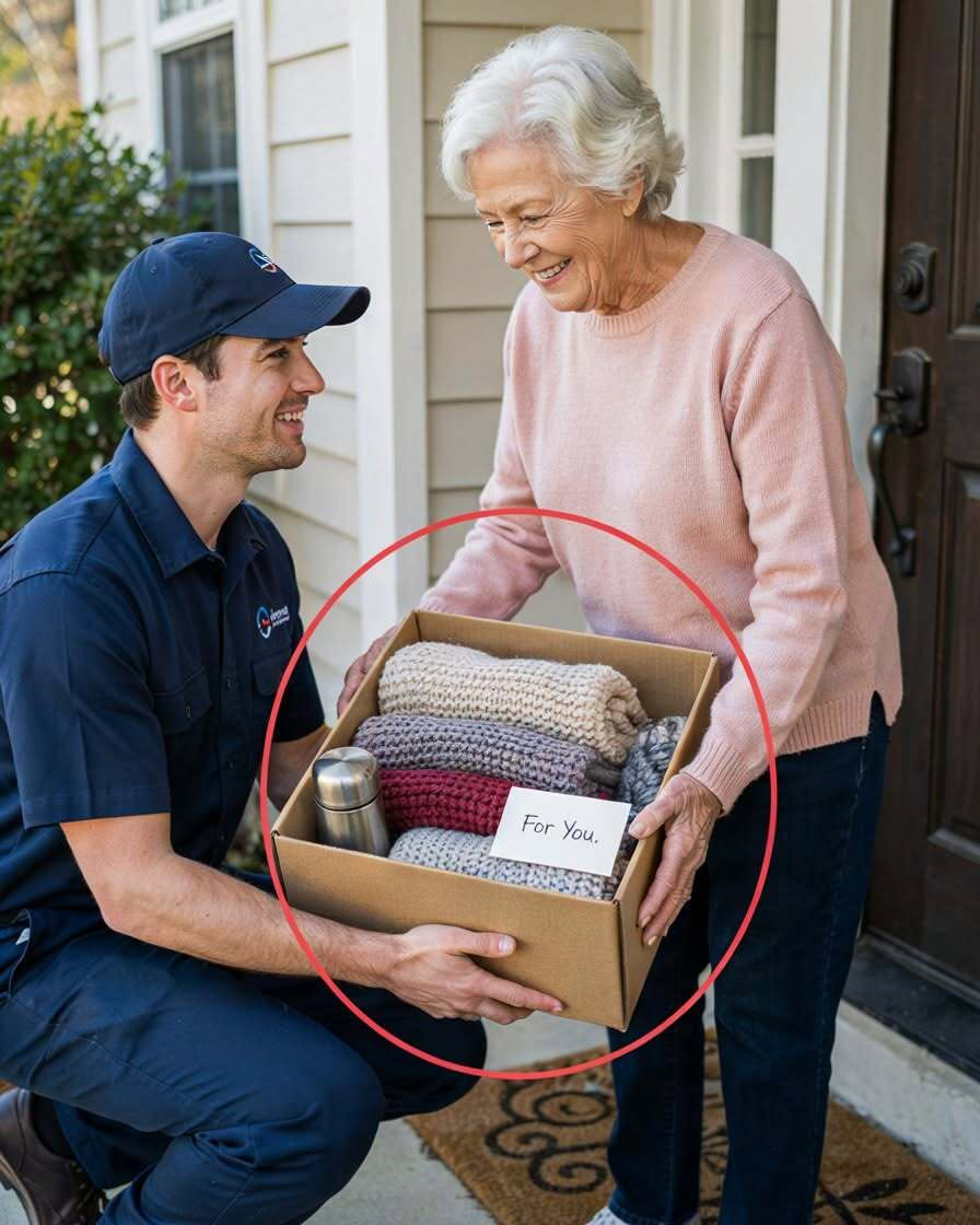 A Teen Delivery Driver Visited the Same Elderly Woman Every Friday—What She Gave Him After a Year Left Him Speechless