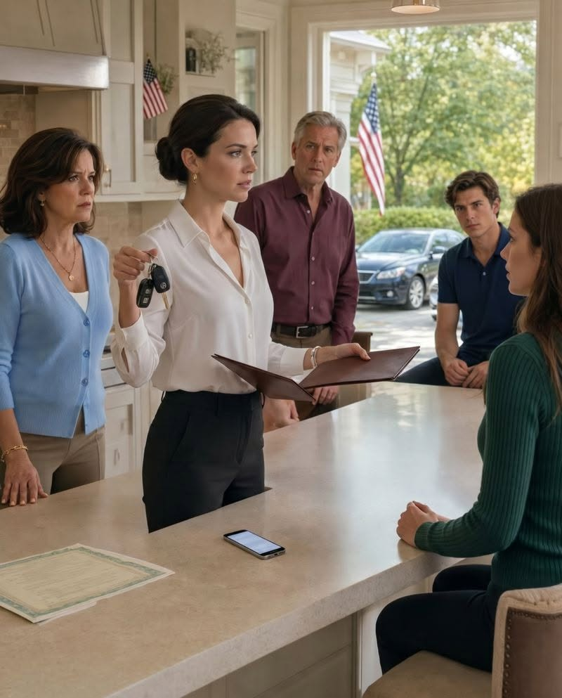 My family complained when i gave my old car to my sister after her divorce, saying i should have asked everyone first. then my sister placed the keys back on the table and said, “if you really want to help me, give me your new car instead.”