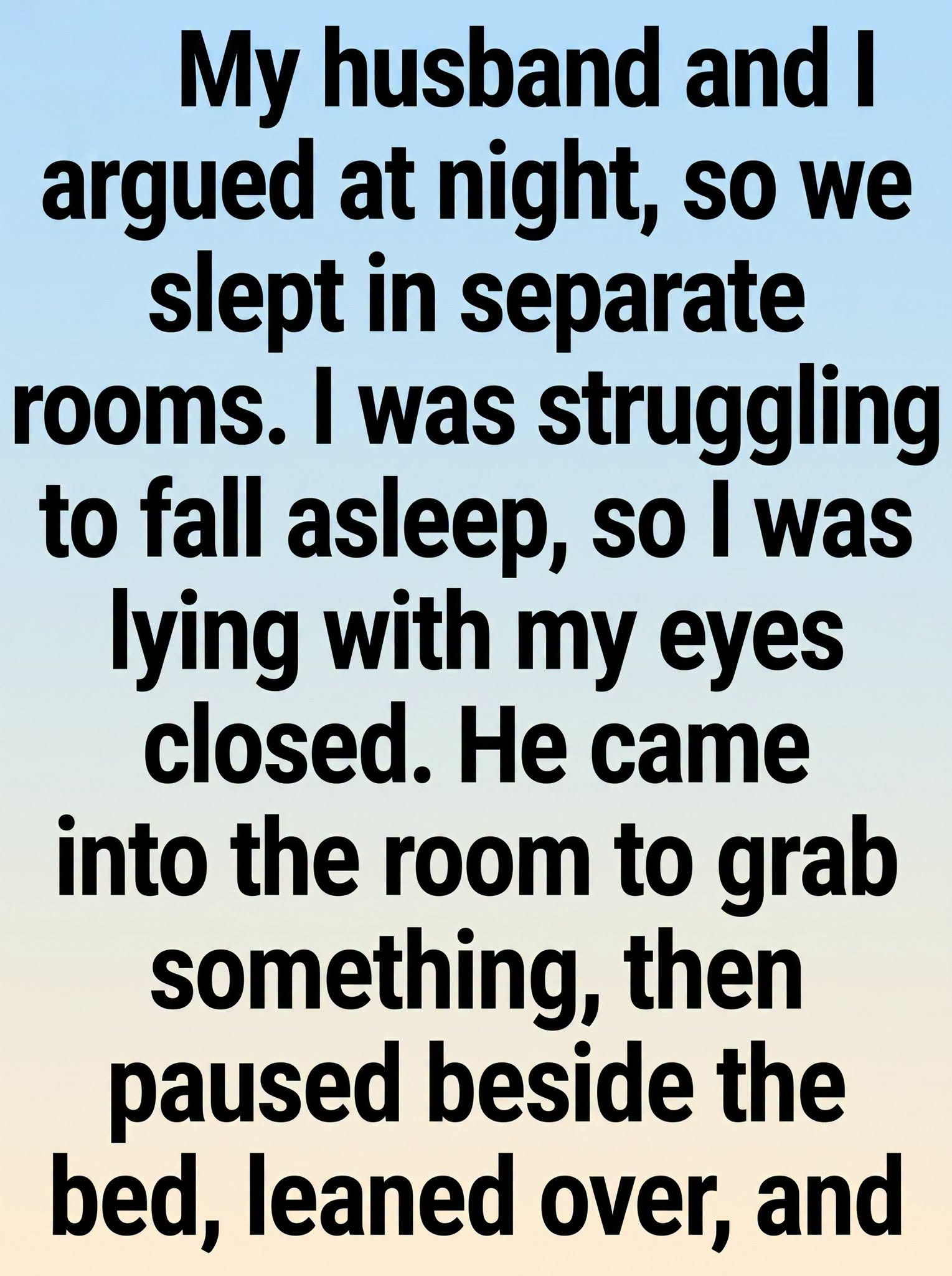 A Whisper in the Middle of the Night Changed Everything—By Morning, Nothing in My Life Was the Same