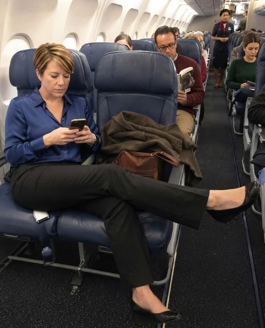 A Woman Took the Airplane Seat I Paid For Until My Ten-Year-Old Daughter Silenced the Cabin